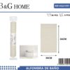 Αντιολισθητικό πατάκι μπάνιου - M0832 - 36x66cm - Beige - 21091