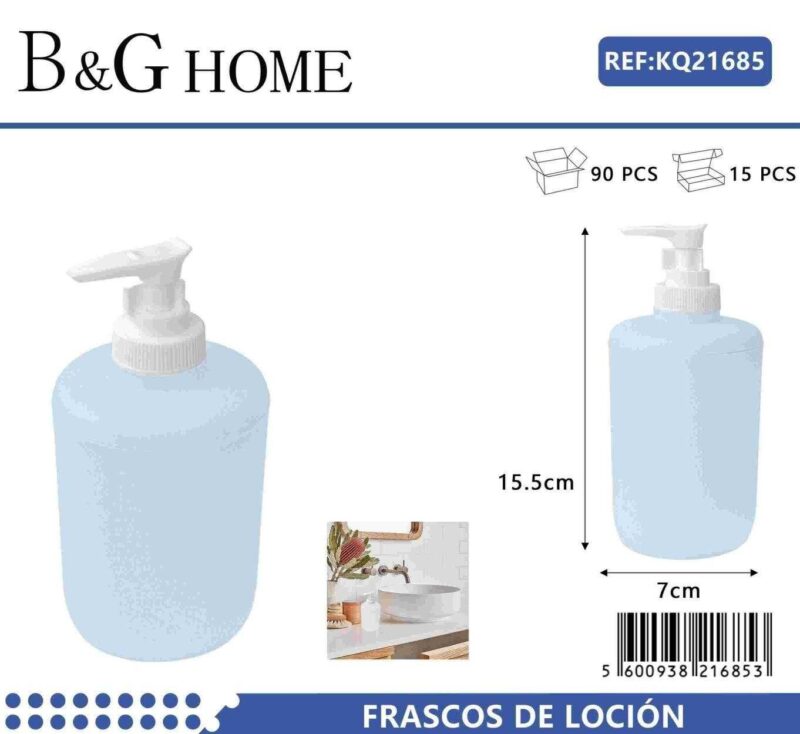 Θήκη κρεμοσάπουνου Dispenser πλαστική - Light Blue - 21685
