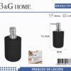 Θήκη κρεμοσάπουνου Dispenser πλαστική - Black - 21787