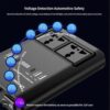 Μετασχηματιστής - Power Inverter αυτοκινήτου - 150W - 12VDC to 220VAC - 4xUSB - CD350562 -  505523