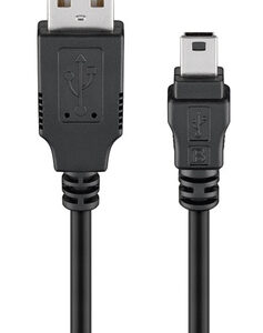 GOOBAY καλώδιο USB σε USB Mini 50767, 480Mbps, 1.8m, μαύρο