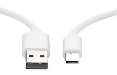 CABLETIME καλώδιο USB-C σε USB U323A, 3A, 480Mbps, 1m, λευκό