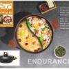 Κατσαρόλα αντικολλητική 2 θέσεων - 6.3L - CA004-G32-Black - DSP - 565909