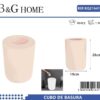 Κάδος απορριμμάτων μπάνιου πλαστικός - Light Pink - 21641