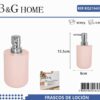 Θήκη κρεμοσάπουνου Dispenser πλαστική - Light Pink - 21643
