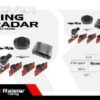 Αισθητήρες παρκαρίσματος με βομβητή - 4pcs - R-Y41302-4 - 130818