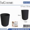 Θήκη οδοντόβουρτσας πλαστική - Black - 21795