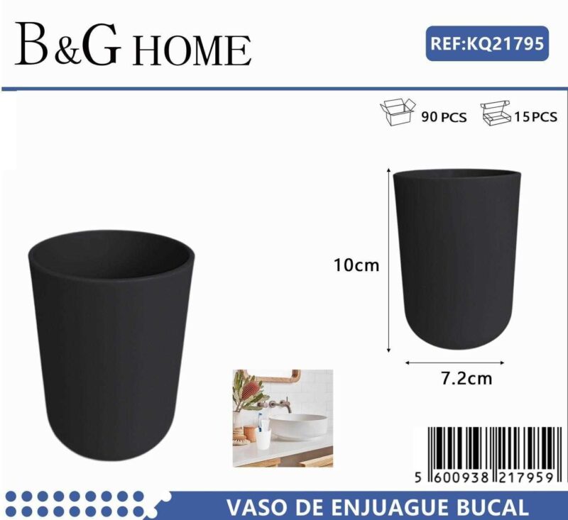 Θήκη οδοντόβουρτσας πλαστική - Black - 21795