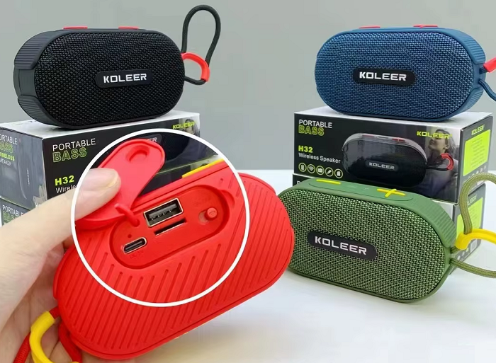 Ασύρματο ηχείο Bluetooth - H32 - 621514 - Green