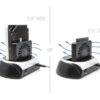 DELOCK docking station για M.2 NVMe/SATA ή 2.5"/3.5" SSD/HDD 64280, 10Gbps, μαύρο