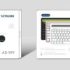 Ασύρματο πληκτρολόγιο Bluetooth - AS199 - AOAS - 651992 - Pink