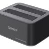 ORICO docking station για 2.5" ή 3.5" SATA HDD/SSD 6829C3-V1, 2 θέσεων, 5Gbps, μαύρο