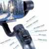 Σταθεροποιητής εικόνας Gimbal για smartphone - F10 Pro - 811481
