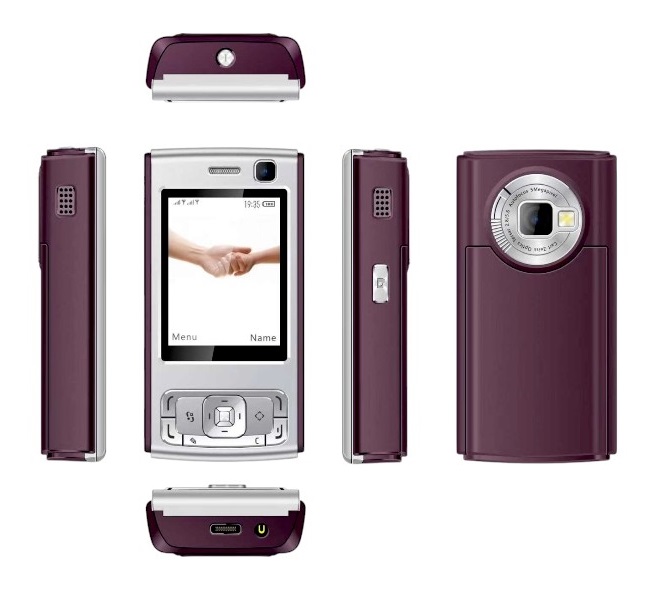 Κινητό τηλέφωνο - N95 Pro - 812167 - Coffee Red