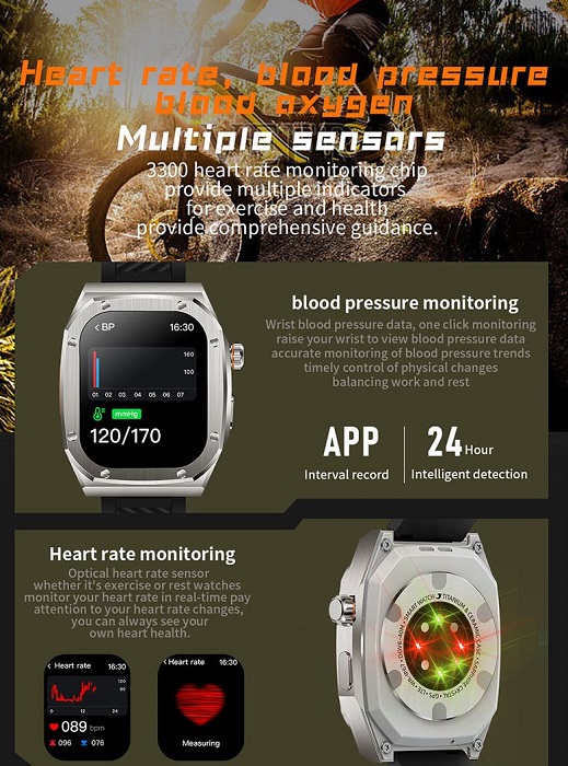 Smartwatch - Z79 Max - 065080 - Orange