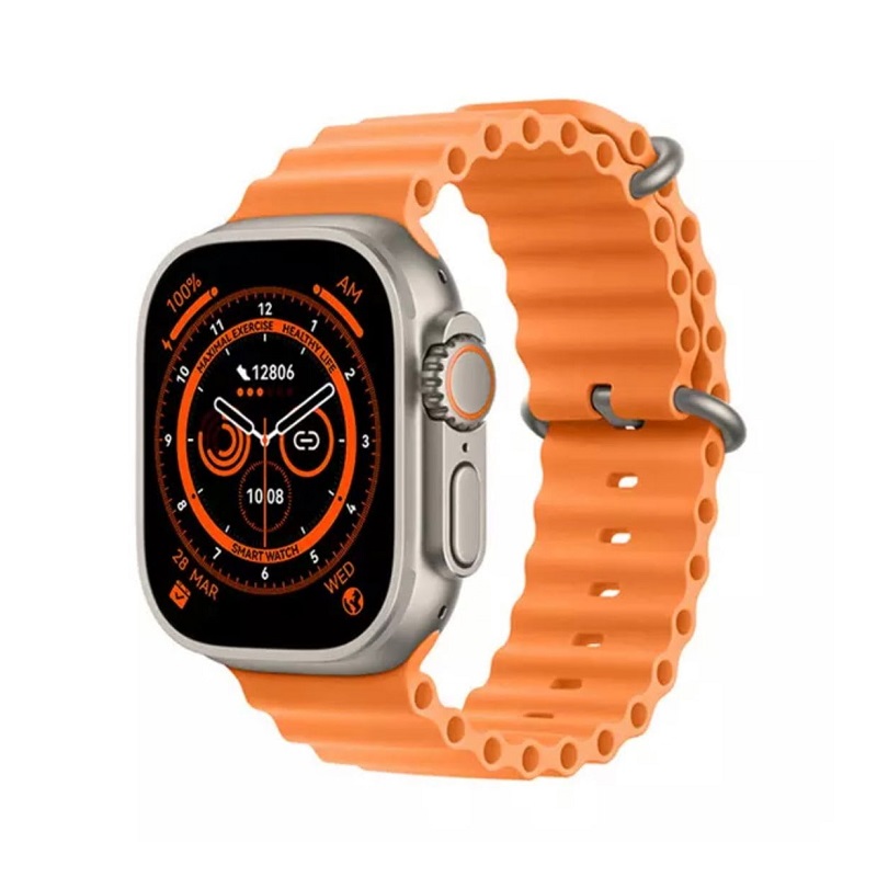 Smartwatch με 2 λουράκια - Z87 ULTRA - 880600 - Orange