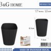 Θήκη οδοντόβουρτσας πλαστική - Black - 21783