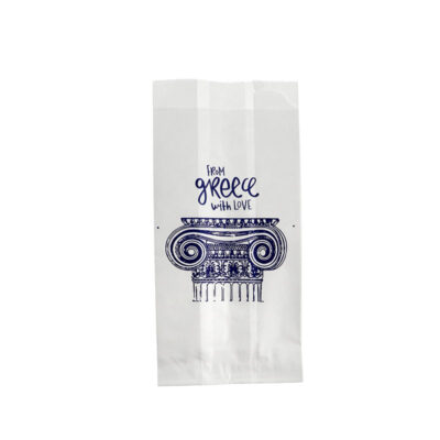 Greece Χαρτοσακούλα Λευκή 10x22cm 1kg (266τμχ)