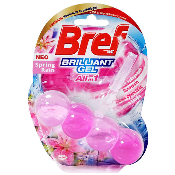 BREF BRILLIANT GEL 51ml (4τεμ.) - (SPRING RAIN)