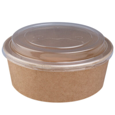 KRAFT ΚΟΥΤΙ ΣΑΛΑΤΑΣ ΜΕ ΚΑΠΑΚΙ PET 1300ml - (30τεμ.) - (44oz)