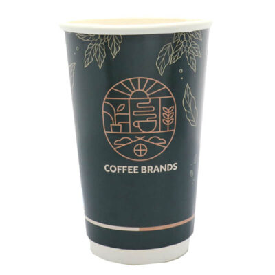 ΠΟΤΗΡΙ ΧΑΡΤΙΝΟ COFFEE BRANDS (DOUBLE WALL) (16οz) - (20τεμ.)