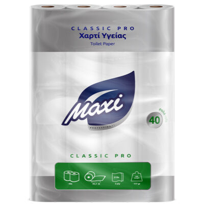 MAXI ΧΑΡΤΙ ΥΓΕΙΑΣ 2φυλλο 117gr. - (40 ΡΟΛΑ) (3010008)