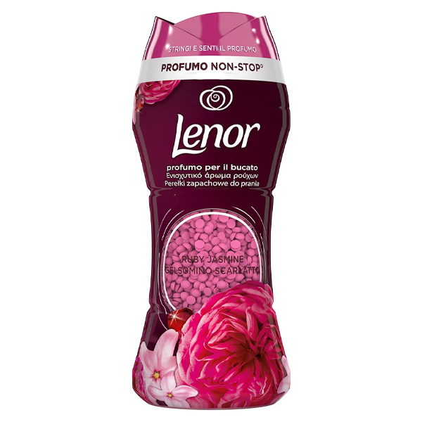 LENOR ΕΝΙΣΧΥΤΙΚΟ ΑΡΩΜΑ ΡΟΥΧΩΝ ΣΕ ΚΟΚΚΟΥΣ 210gr - (RUBY JASMINE)
