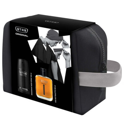 STR8 EDT 100ml (+DEO SPRAY 150ml) (+BEAUTY BAG) - (ORIGINAL)