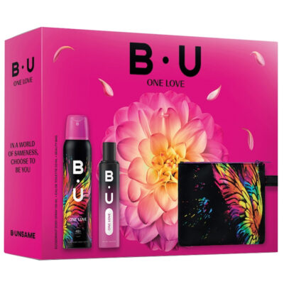 B.U. LOVE EDT 50ml - (+DEO SPRAY 150ml) (+BEAUTY BAG)