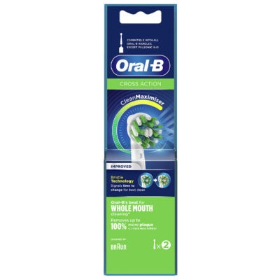 ORAL-B ΑΝΤΑΛΛΑΚΤΙΚΑ ΟΔΟΝΤΟΒΟΥΡΤΣΑΣ 2τεμ. - (CROSS ACTION)