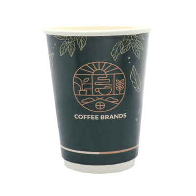 ΠΟΤΗΡΙ ΧΑΡΤΙΝΟ COFFEE BRANDS (DOUBLE WALL) (8οz) - (25τεμ.)
