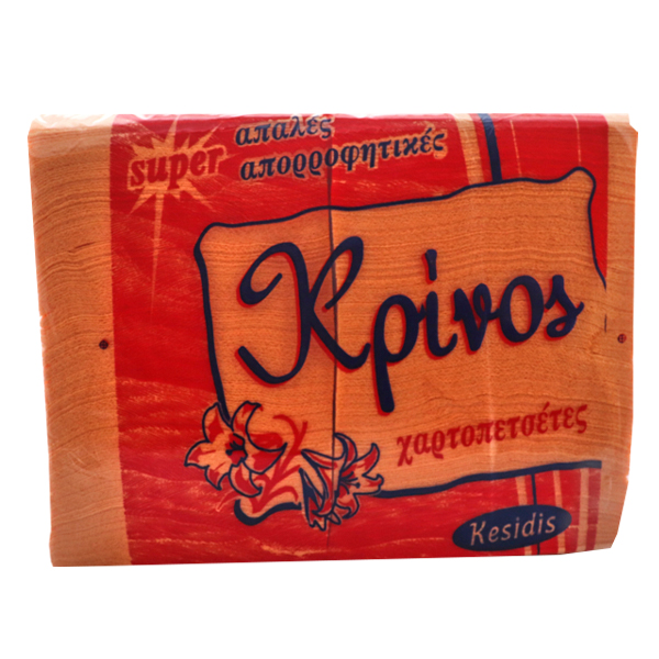 ΚΡΙΝΟΣ SPECIAL ΧΑΡΤ/ΤΑ ΕΣΤΙΑΤΟΡΙΟΥ 1Φ (28x28cm) - (400τεμ.) (ΒΕΡΥΚΟΚΙ)