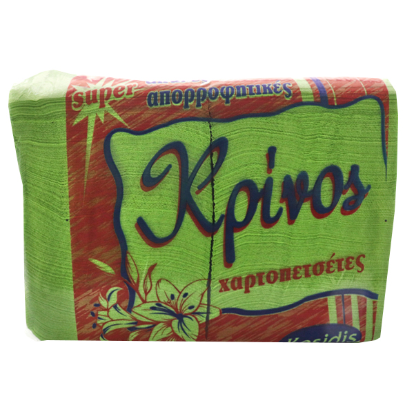ΚΡΙΝΟΣ SPECIAL ΧΑΡΤ/ΤΑ ΕΣΤΙΑΤΟΡΙΟΥ 1Φ (28x28cm) - (400τεμ.) (ΛΑΧΑΝΙ)