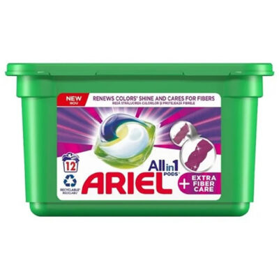 ARIEL ΥΓΡΕΣ ΚΑΨΟΥΛΕΣ  ALL IN 1 (12τεμ.) - (COLOR)