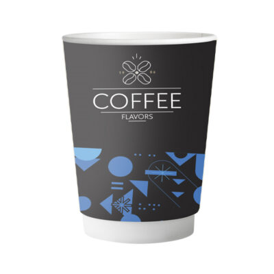 ΠΟΤΗΡΙ ΧΑΡΤΙΝΟ PREMIUM COFFEE FLAVOR (DOUBLE WALL) (8οz) - (25τεμ.)