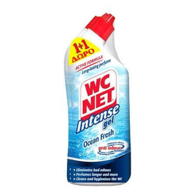WC NET INTENSE GEL OCEAN FRESH 750ml (1+1 ΔΩΡΟ)