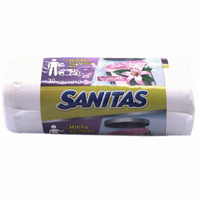 SANITAS ΣΑΚΟΥΛΑ ΑΠΟΡ/ΤΩΝ ΑΡΩΜ. ΜΙΚΡΗ (46x56cm) (30τεμ.)