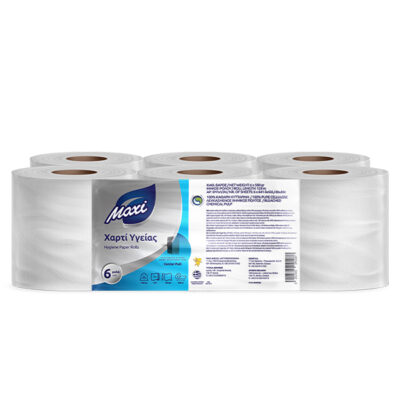 MAXI ΧΑΡΤΙ ΥΓΕΙΑΣ 6x600gr. - (ΑΥΤΟΜΑΤΗΣ ΜΗΧΑΝΗΣ) (6000022)
