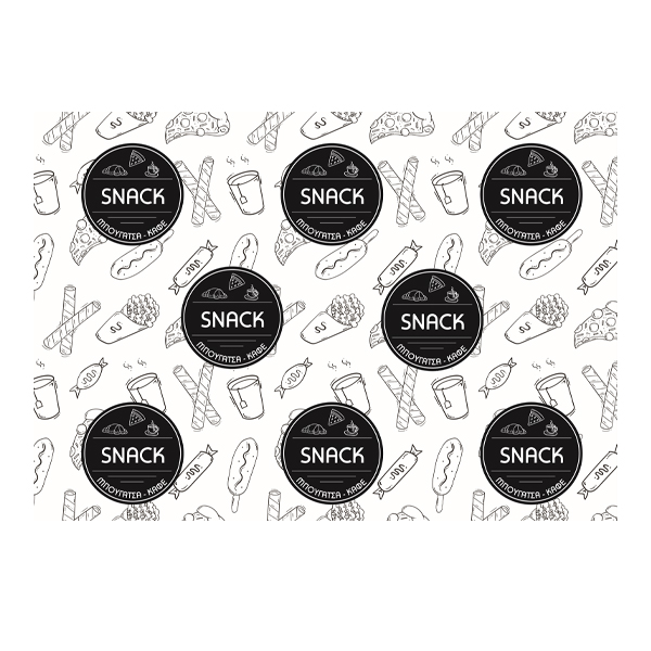 ΡΙΖΟΧΑΡΤΟ ΤΥΠΩΜΕΝΟ (SNACK) (1 ΧΡΩΜΑ) - (20x30cm) - (10kg)