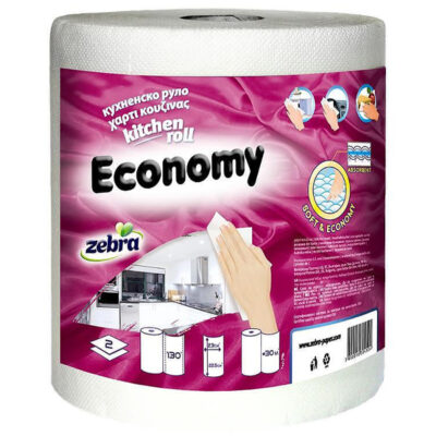 ZEBRA ΧΑΡΤΙ ΚΟΥΖΙΝΑΣ  2Φ 300gr. - (ECONOMY)
