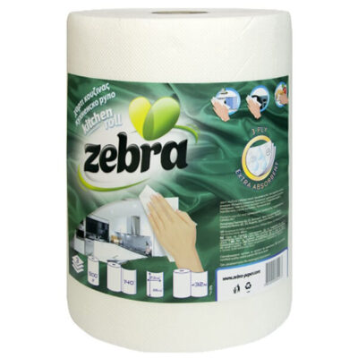 ZEBRA ΧΑΡΤΙ ΚΟΥΖΙΝΑΣ  3Φ 500gr.