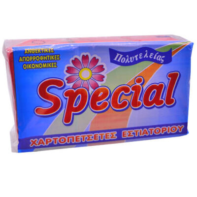 ΚΡΙΝΟΣ ΧΑΡΤΟΠΕΤΣΕΤΑ SPECIAL 1Φ (24x24cm) - (500τεμ) (ΚΟΚΚΙΝΗ)