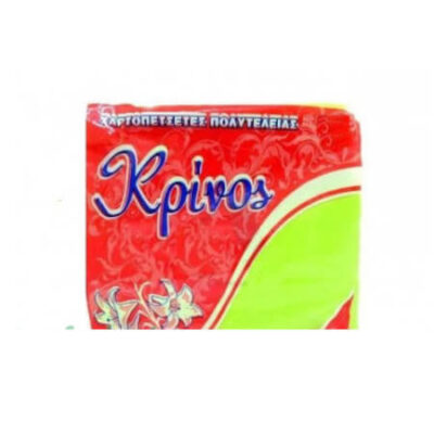 ΚΡΙΝΟΣ ΧΑΡΤΟΠΕΤΣΕΤΑ SPECIAL 1Φ (24x24cm) - (500τεμ) (ΛΑΧΑΝΙ)