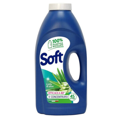 SOFT ΥΓΡΟ ΠΛΥΝΤΗΡΙΟΥ 45μεζ. - (2,25lit) (ALOE VERA)