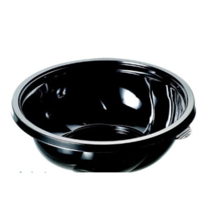 ΜΠΩΛ ΣΑΛΑΤΑΣ PET ΜΑΥΡΟ 850ml - (50τεμ.) (SB-850) (PREPAC)