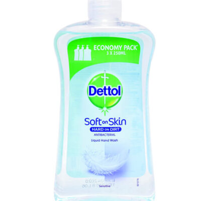 DETTOL ΑΝΤΑΛΛΑΚΤΙΚΟ ΚΡΕΜΟΣΑΠΟΥΝΟ 750ml - (SENSITIVE)