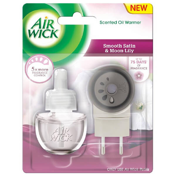 AIR WICK ΣΥΣΚΕΥΗ + ΑΝΤ/ΚΟ 19ml - (SMOOTH SATIN & MOON LILY)
