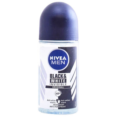NIVEA ROLL-ON MEN 50ml - (B & W) (INVISIBLE) (ORIGINAL) (48H)