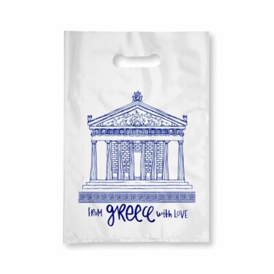 Πλαστική Σακούλα Χούφτα Ancient Greece 35x45cm 1kg (50τμχ)
