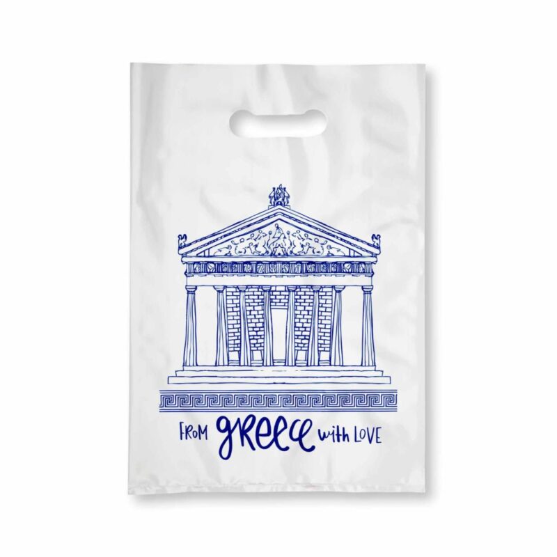 Πλαστική Σακούλα Χούφτα Ancient Greece 35x45cm 1kg (50τμχ)